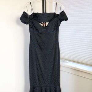 Zac Posen Black Evening Gown